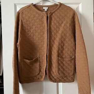 Brown Quilted Jacket